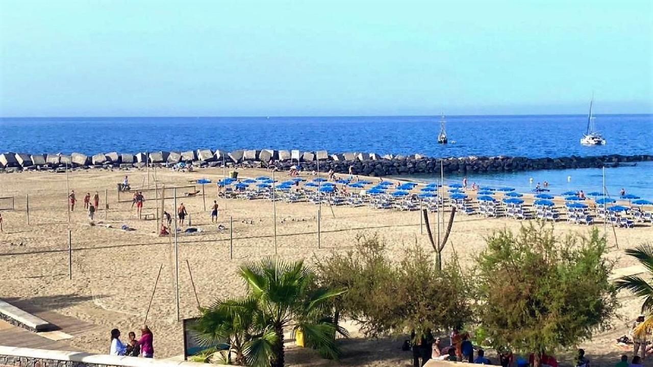Beach And Pool In Playa De Las Americas Daire Dış mekan fotoğraf