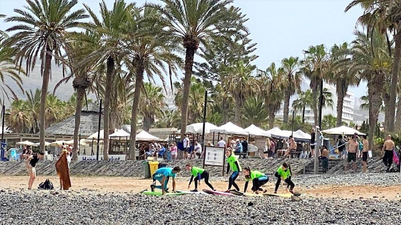 Beach And Pool In Playa De Las Americas Daire Dış mekan fotoğraf